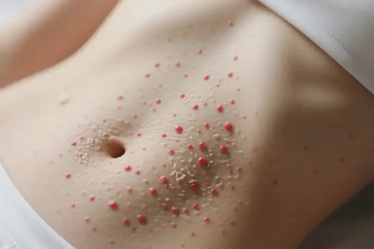 女性肚子上容易起濕疹可以徹底自愈嗎(圖3)