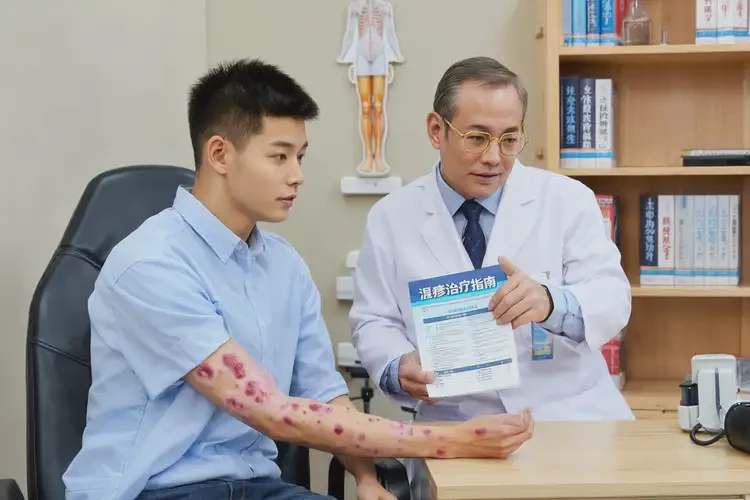 青年人腳上容易長濕疹能夠徹底治愈嗎(圖2)