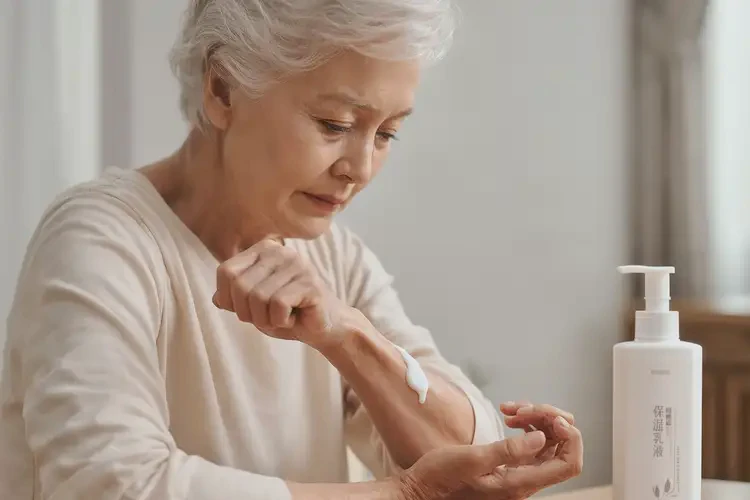 老年人手臂上起濕疹可以徹底自愈嗎(圖2)
