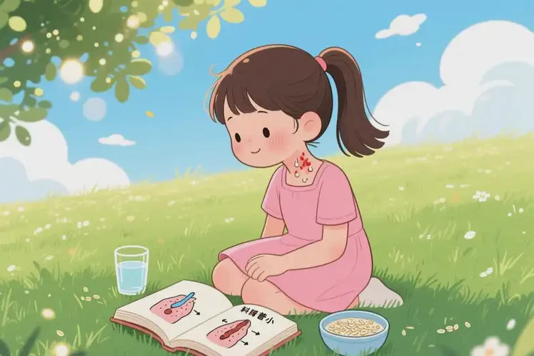 青少年脖子起濕疹不管它會(huì)自己好嗎(圖3)