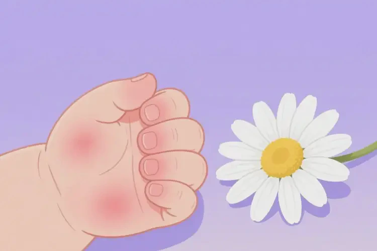 嬰兒身上容易起濕疹不管它會(huì)自己自愈嗎(圖1)