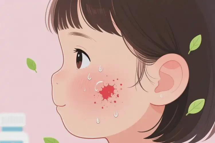 兒童面部有濕疹可以徹底自愈嗎(圖3)