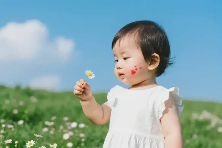 小孩臉上長濕疹能靠自己自愈嗎(圖1)