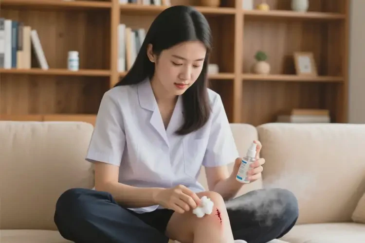 大學(xué)生大腿容易起濕疹不管它會自己好嗎(圖1)