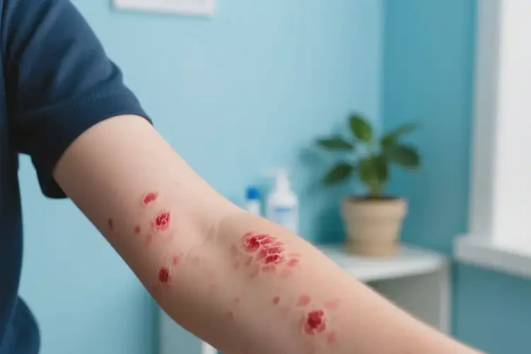 中學(xué)生四肢出濕疹不管它會(huì)自己好嗎(圖4)