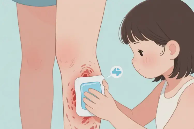 女生小腿上有濕疹可不可以徹底自愈(圖1)