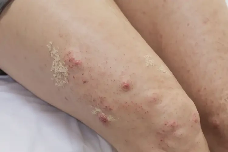 女人大腿偶爾起濕疹能不能徹底自愈(圖4)