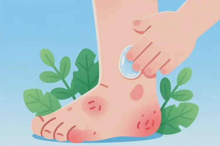 少兒腳上起濕疹能夠徹底治愈嗎(圖3)