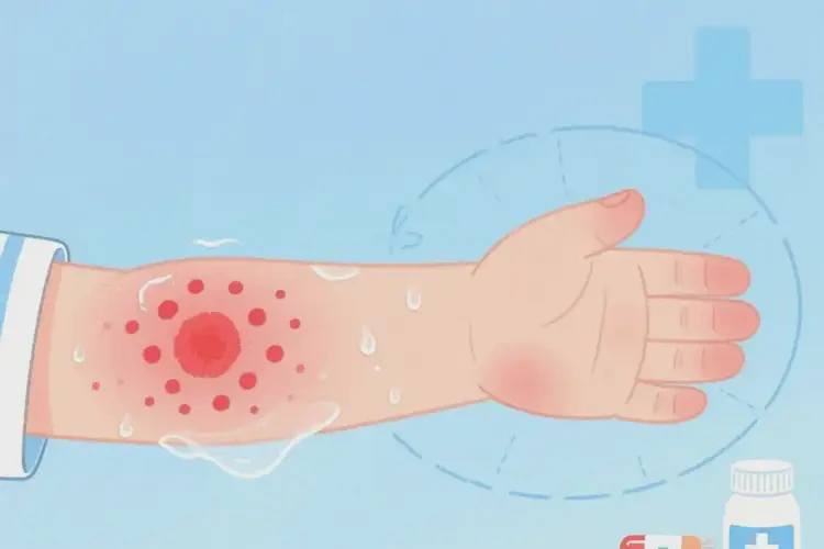 兒童手臂出現(xiàn)濕疹能靠自己自愈嗎(圖4)