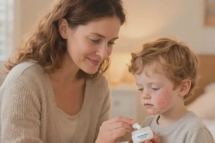 幼兒身上出濕疹不管它會自己自愈嗎(圖4)