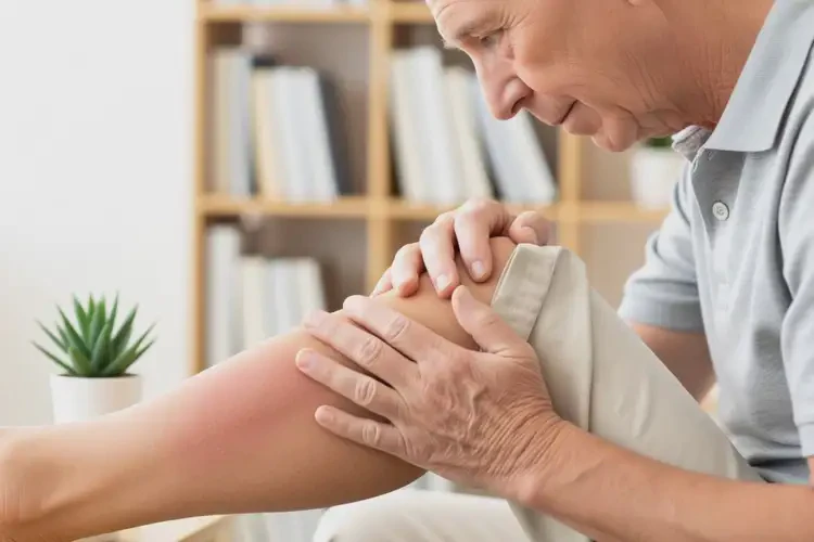 老人小腿出濕疹能夠徹底治愈嗎(圖2)