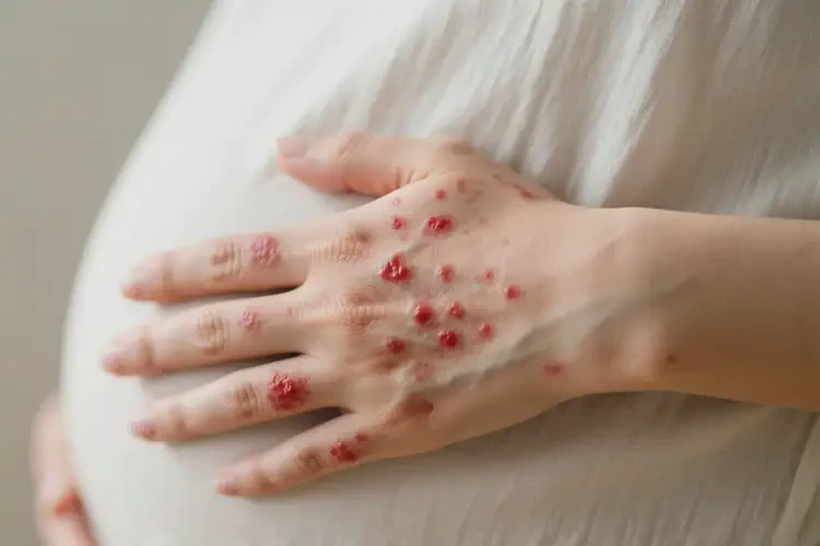 孕婦手上出濕疹可以徹底自愈嗎(圖4)