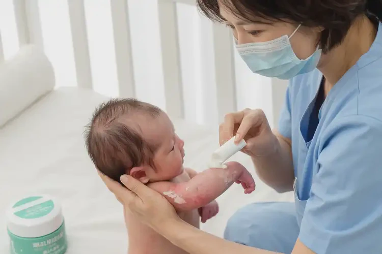 新生兒手上長濕疹能夠徹底治愈嗎(圖3)