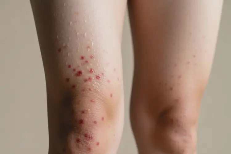 男人大腿出現(xiàn)濕疹能不能徹底自愈(圖4)