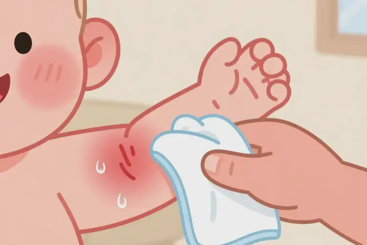 寶寶手臂上偶爾長濕疹能靠自己自愈嗎(圖3)