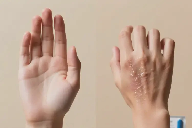 青少年手上出濕疹不管它會(huì)自己好嗎(圖3)