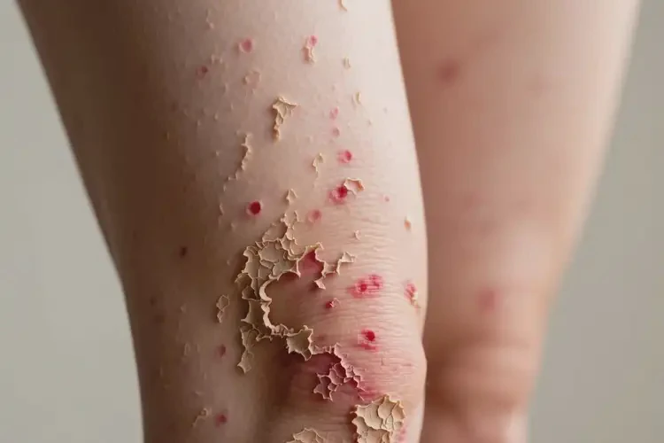 女生大腿上經(jīng)常長濕疹不管它會自己好嗎(圖3)