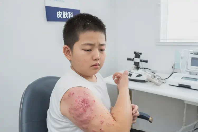 青少年手臂有濕疹不管它會自己痊愈嗎(圖4)