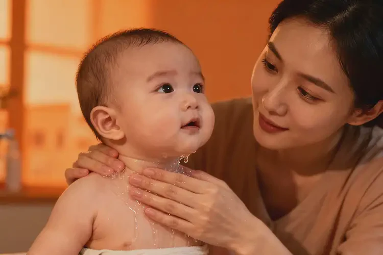 新生兒脖子上容易長濕疹能徹底自愈嗎(圖2)