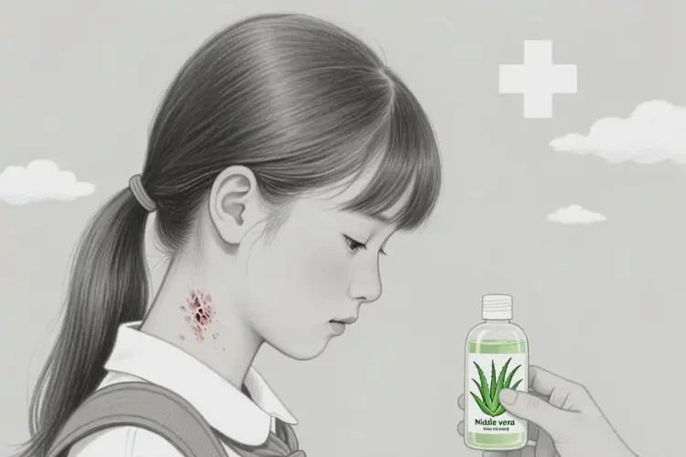 中學(xué)生脖子偶爾起濕疹能不能徹底自愈(圖1)