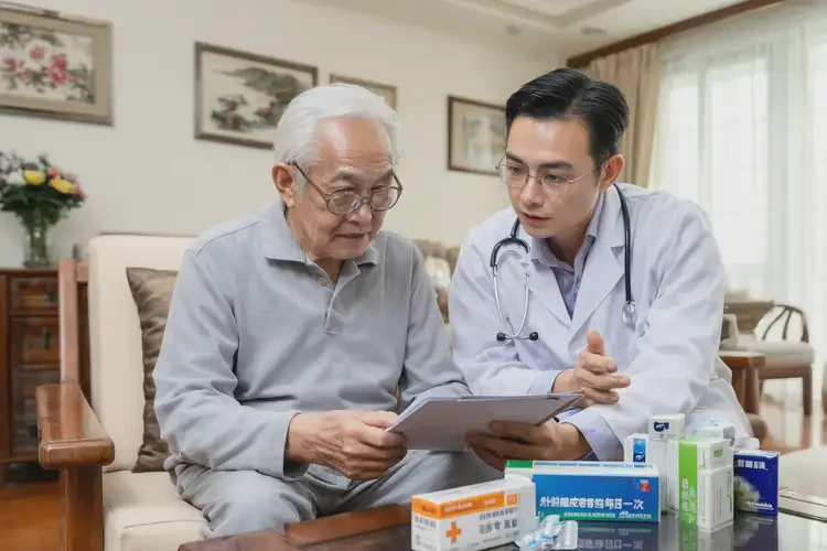 高齡老人小腿上出現(xiàn)濕疹可以徹底自愈嗎(圖2)