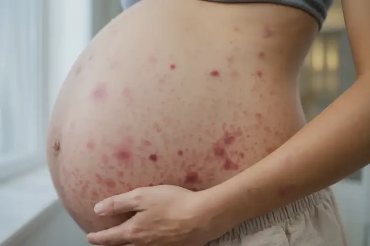孕婦肚子上起濕疹可不可以徹底自愈(圖4)