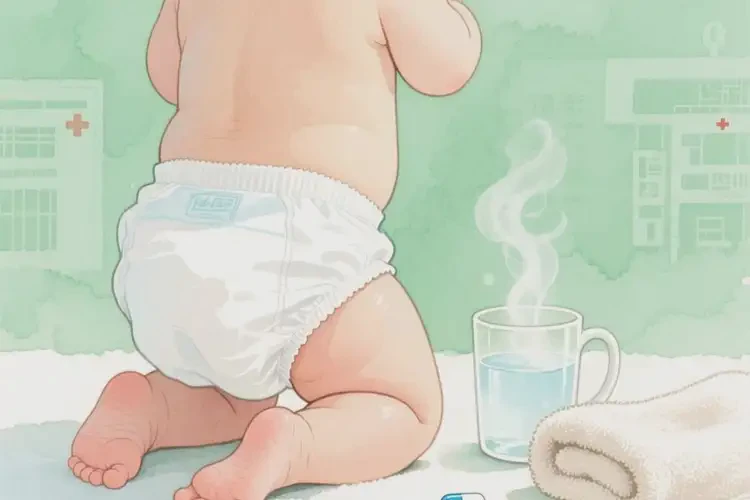 少兒屁股起濕疹不管它會(huì)自己好嗎(圖2)