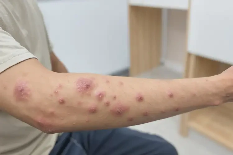 男生四肢偶爾長濕疹能夠徹底治愈嗎(圖4)