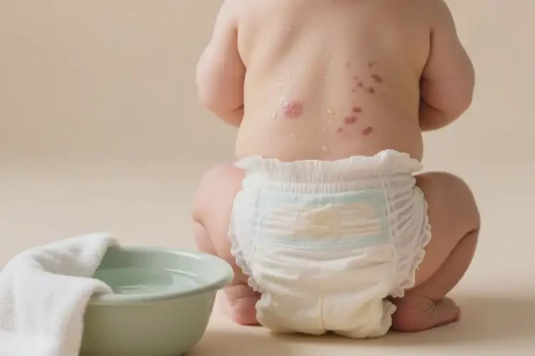 嬰兒屁股上偶爾起濕疹能靠自己自愈嗎(圖3)