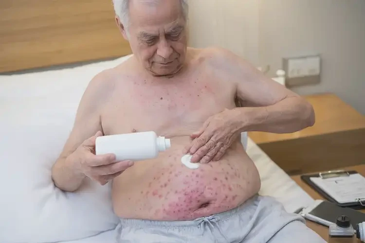 老年人肚子經(jīng)常長濕疹能夠徹底治愈嗎(圖4)