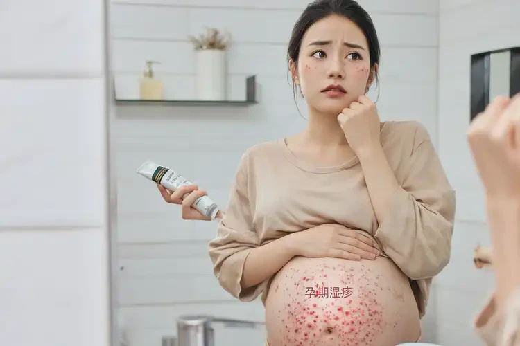 孕婦肚子上經常長濕疹不管它會自己好嗎(圖4)