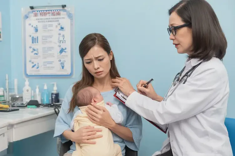 哺乳期妈妈肚子偶尔起湿疹能不能彻底自愈(图1)