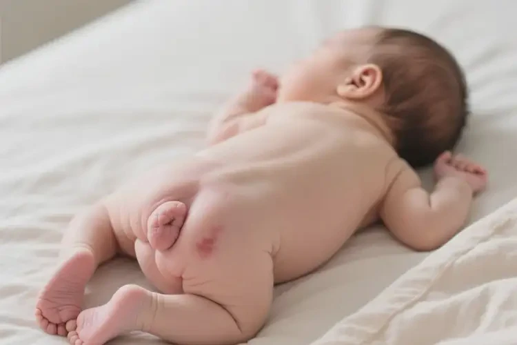 新生兒肛周偶爾長濕疹不管它會(huì)自己痊愈嗎(圖4)