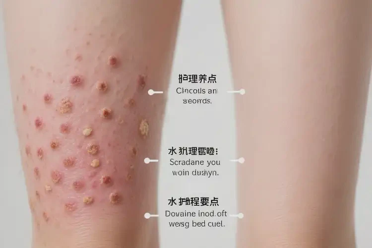 小学生小腿长湿疹能够彻底治愈吗(图2)