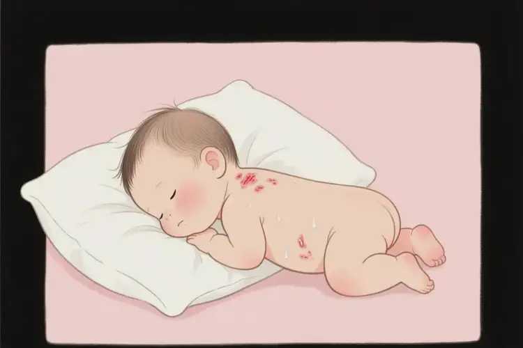 幼儿脖子偶尔起湿疹不管它会自己自愈吗(图4)