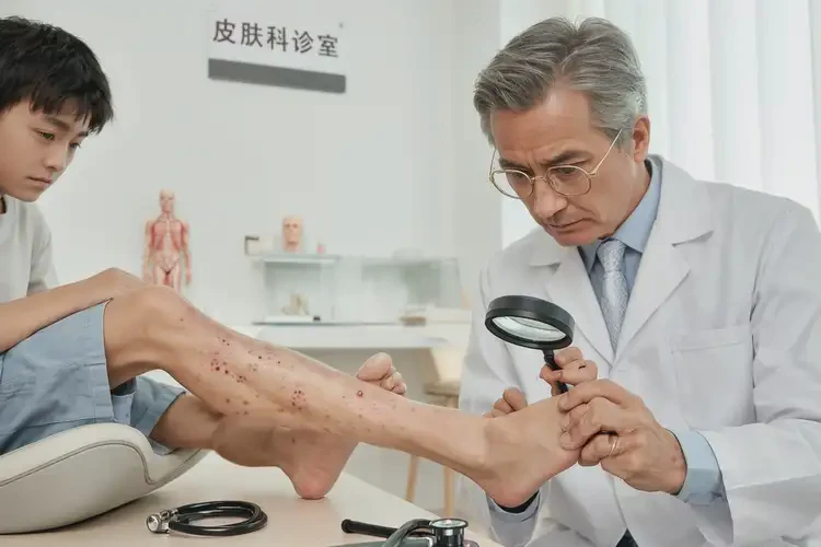 青少年腳上經(jīng)常長濕疹不管它會自己自愈嗎(圖3)