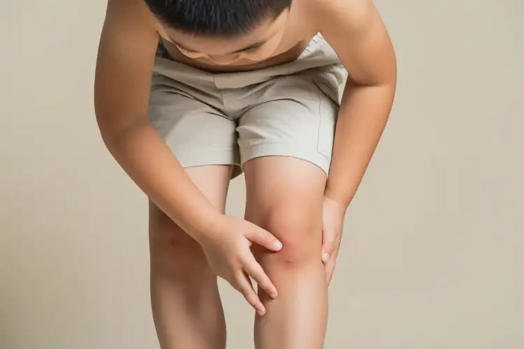 孩子小腿容易长湿疹不管它会自己自愈吗(图4)