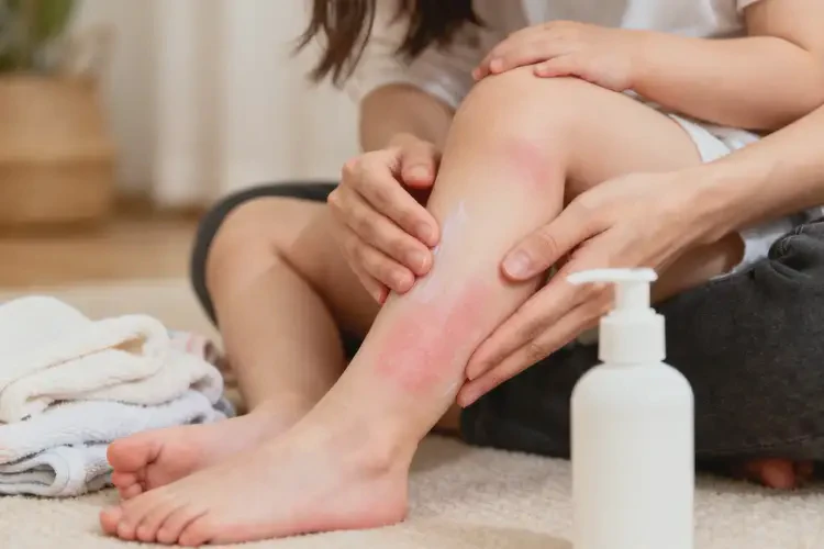 小儿小腿上容易长湿疹可不可以彻底自愈(图3)