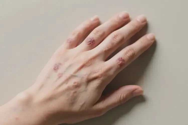 女性手上偶爾起濕疹不管它會(huì)自己好嗎(圖3)