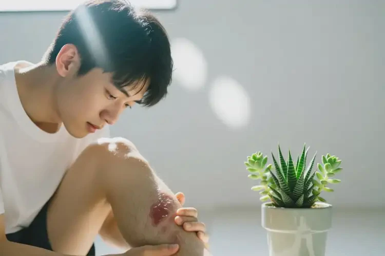 青年人身上容易起濕疹能徹底自愈嗎(圖3)