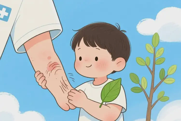 小學(xué)生手臂經(jīng)常長濕疹能靠自己自愈嗎(圖3)