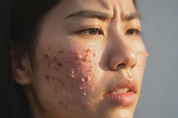 女性脸上偶尔起湿疹可不可以彻底自愈(图4)