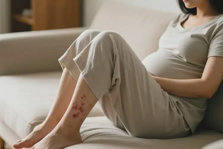 產(chǎn)婦小腿有濕疹不管它會(huì)自己痊愈嗎(圖4)