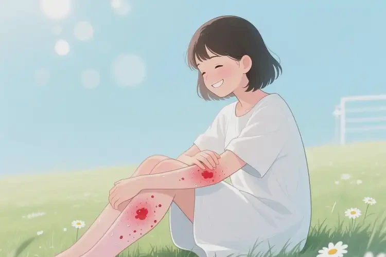 女生全身容易起濕疹能徹底自愈嗎(圖3)