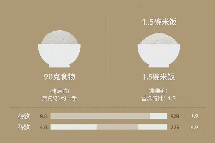 90克915千焦等于几碗饭(图4)