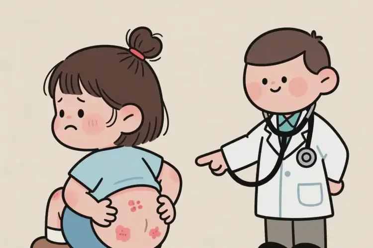 幼兒肛周經(jīng)常長(zhǎng)濕疹不管它會(huì)自己自愈嗎(圖3)