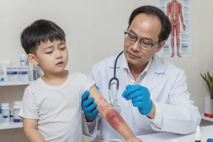 小孩全身容易起濕疹能徹底自愈嗎(圖3)