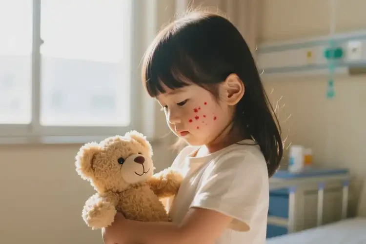 小孩臉上長濕疹能靠自己自愈嗎(圖3)