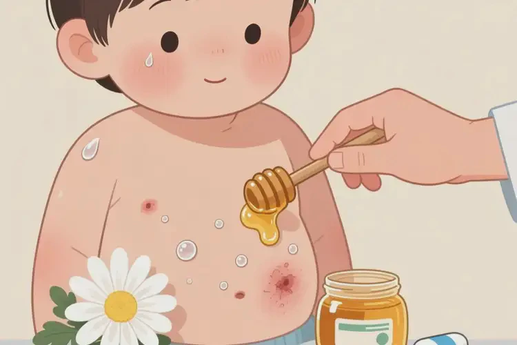 小孩肚子上長(zhǎng)濕疹能靠自己自愈嗎(圖1)