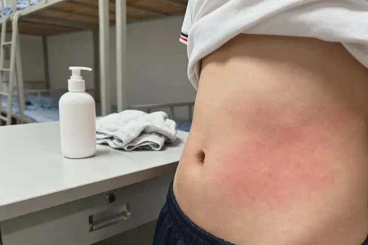 大學(xué)生肚子偶爾起濕疹能不能徹底自愈(圖1)